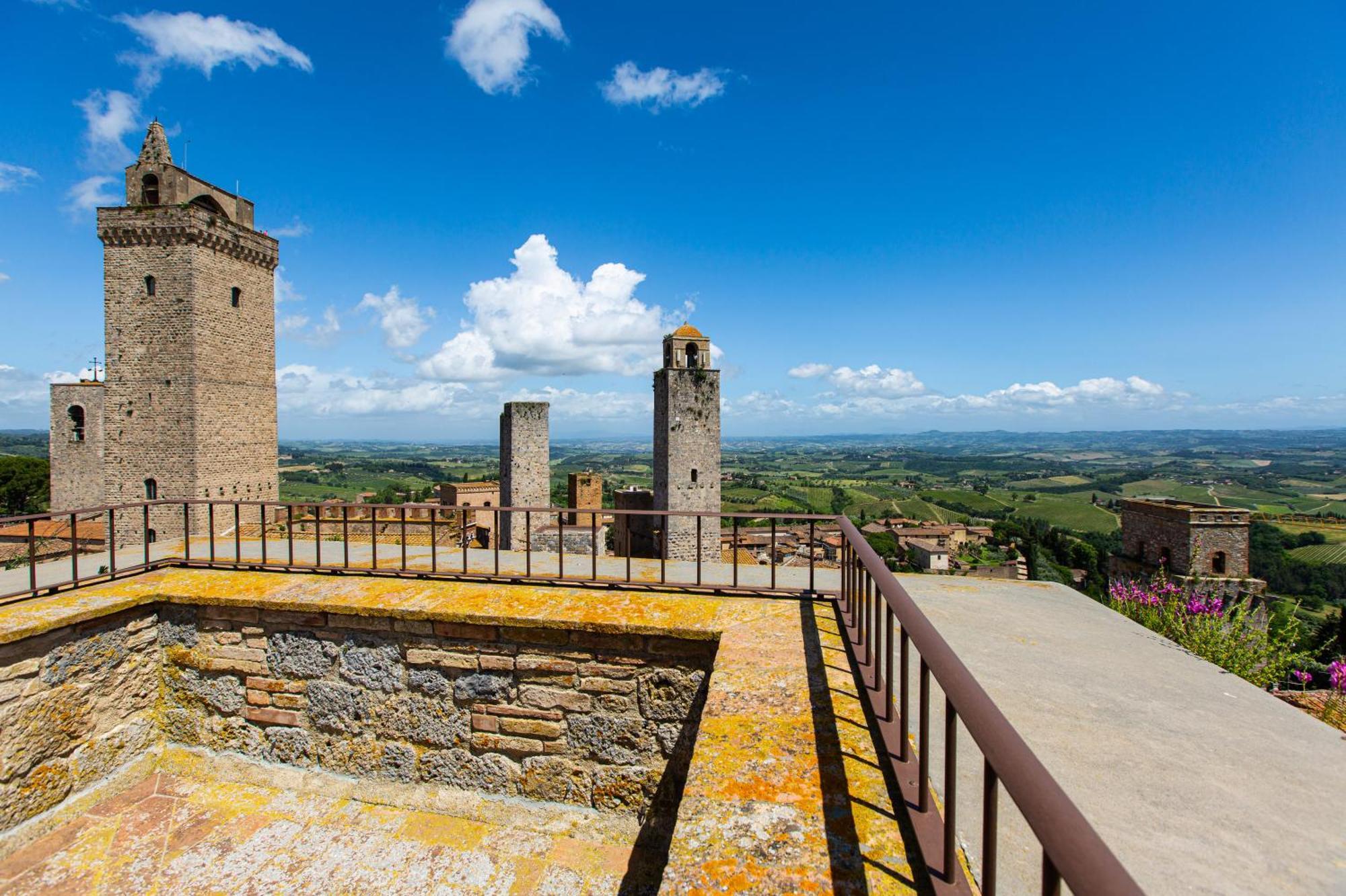 Apartmán The Artists' Tower - Amazing View From The Tower San Gimignano Exteriér fotografie