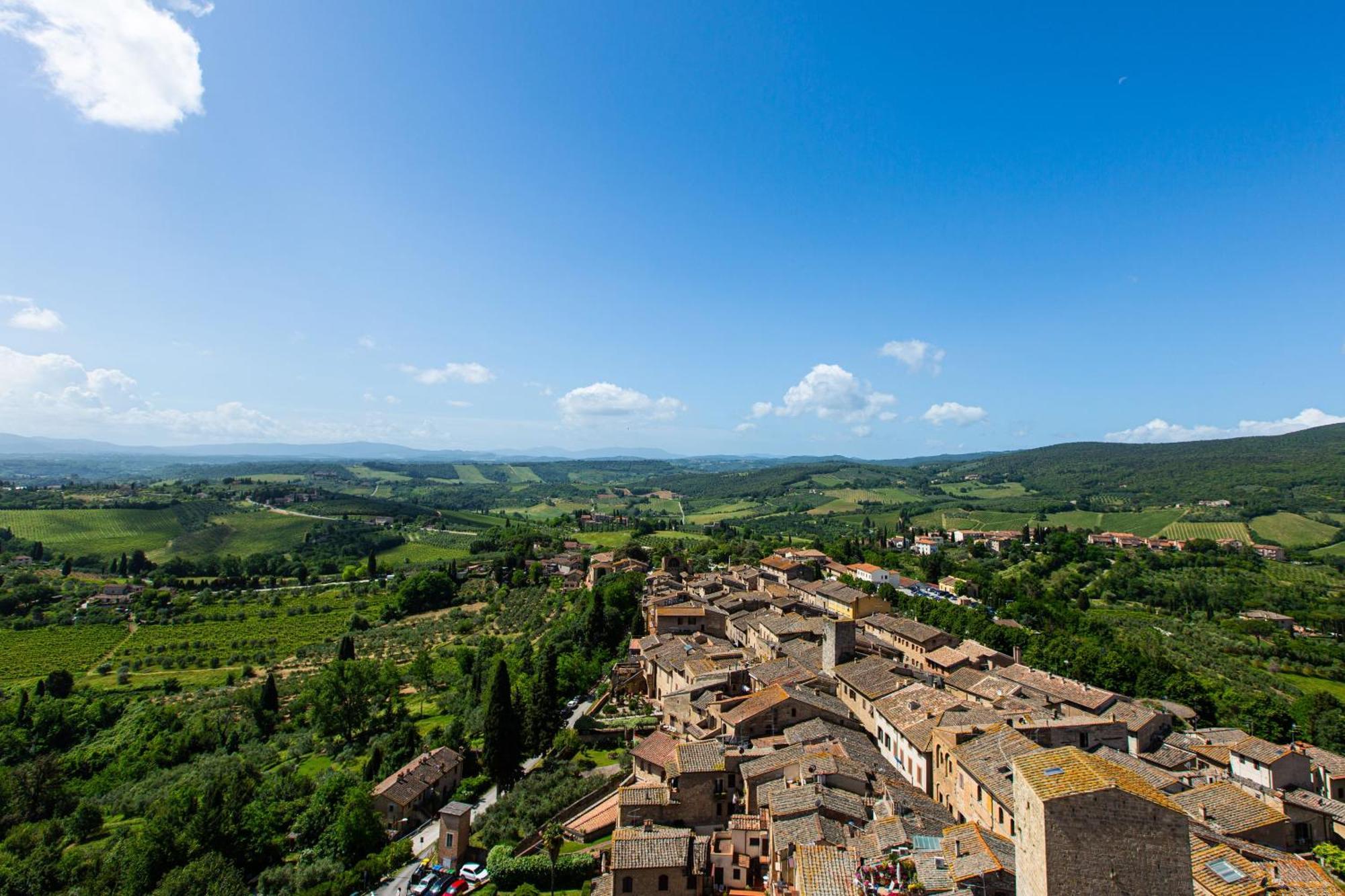 Apartmán The Artists' Tower - Amazing View From The Tower San Gimignano Exteriér fotografie