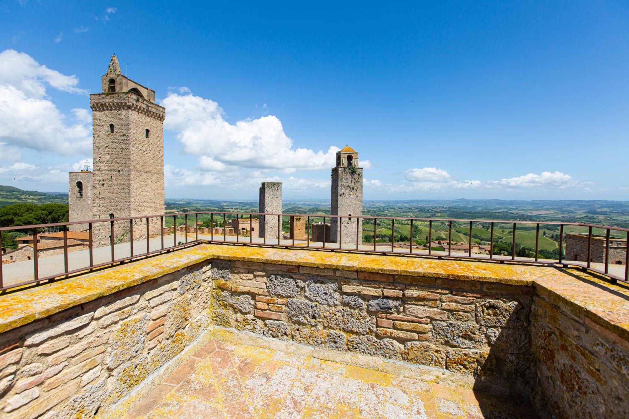 Apartmán The Artists' Tower - Amazing View From The Tower San Gimignano Exteriér fotografie