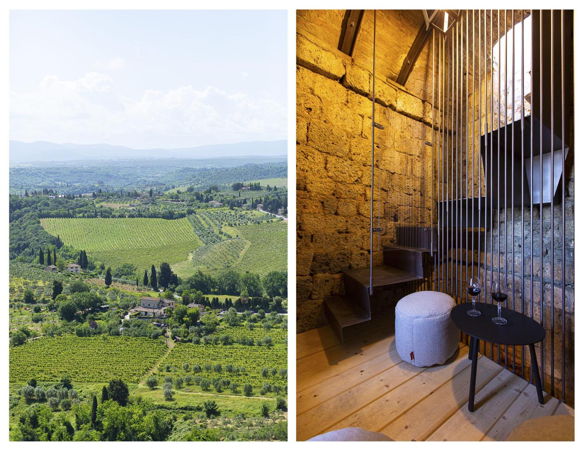 Apartmán The Artists' Tower - Amazing View From The Tower San Gimignano Exteriér fotografie