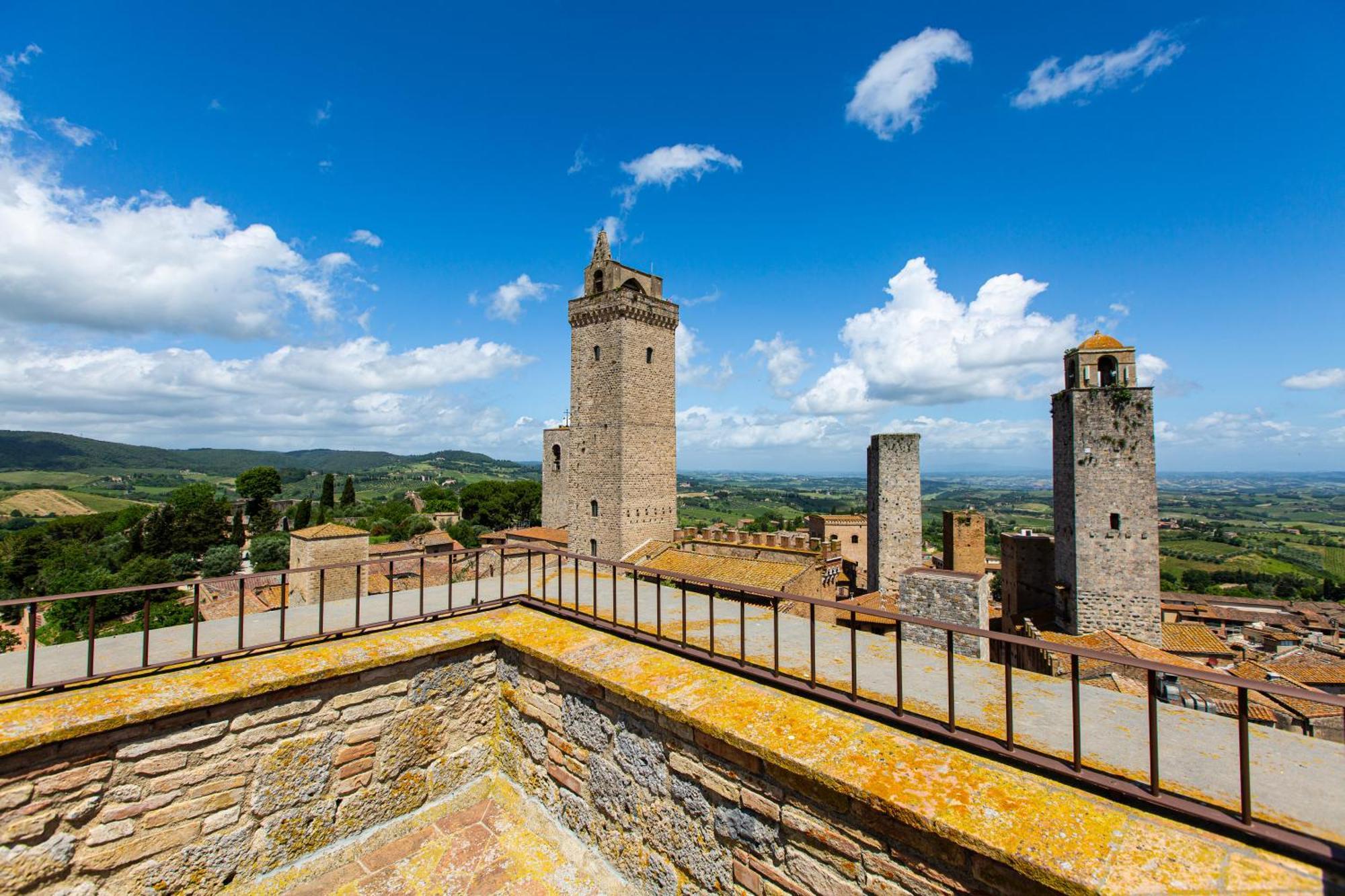 Apartmán The Artists' Tower - Amazing View From The Tower San Gimignano Exteriér fotografie