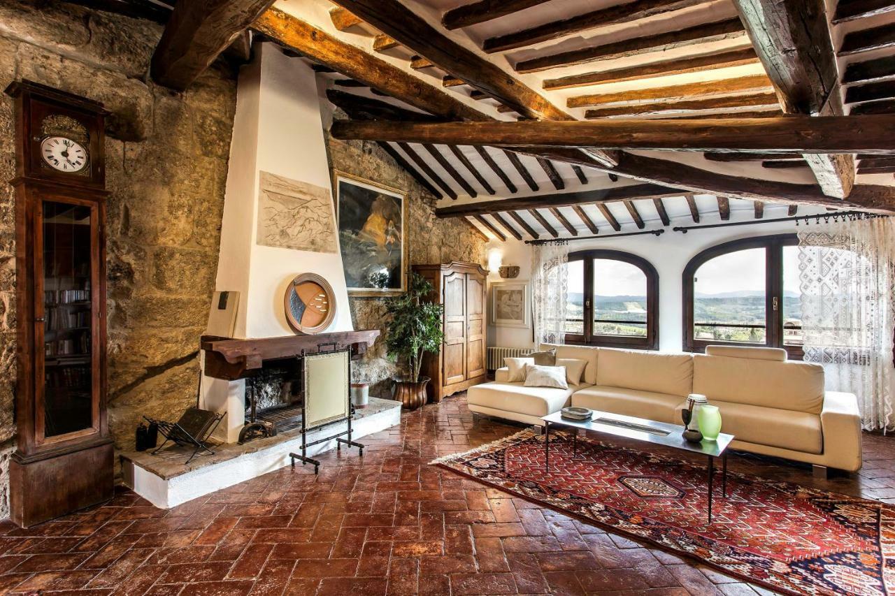 Apartmán The Artists' Tower - Amazing View From The Tower San Gimignano Exteriér fotografie