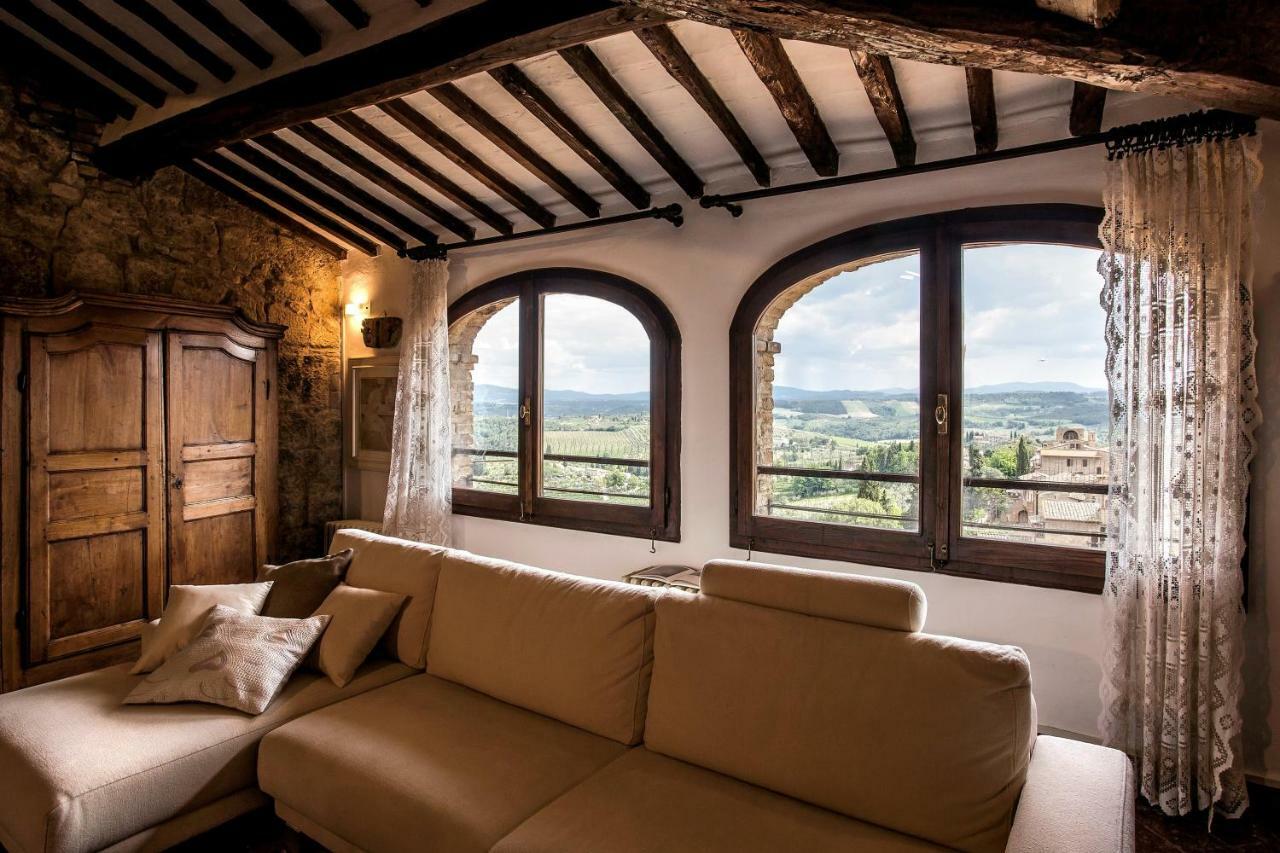Apartmán The Artists' Tower - Amazing View From The Tower San Gimignano Exteriér fotografie